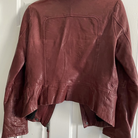 Leather Moto Jacket - Picture 7 of 9